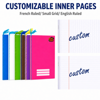 Cahier d'exercices scolaires agrafé, personnalisable avec logo, diverses couvertures, pour usage quotidien des étudiants – Fabricant – Meilleures ventes