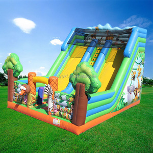 Chất Lượng Cao Trong Nhà Inflatable Trampoline Trượt Trượt Lâu Đài Bouncy Cho Trẻ Em Của Thư Giãn Ngoài Trời Công Viên Nước Vui Chơi Giải Trí - Product Image 3