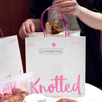 Sacs en papier kraft personnalisés pour les aliments Sacs en papier artisanaux Sac de café pouremballage pour boulangerie Dessert