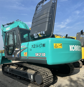 Excavadora usada de 20 toneladas de buena calidad, excavadora hidráulica pesada sobre orugas Kobelco SK 210 para Kobelco SK 210 - Product Image 3