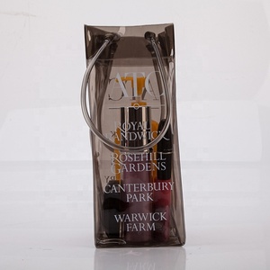 Sacs pour boissons fraîches à <span class=keywords><strong>Champagne</strong></span>, glace, refroidisseur <span class=keywords><strong>de</strong></span> <span class=keywords><strong>bouteille</strong></span>, vin refroidisseur <span class=keywords><strong>de</strong></span> base, pochette en PVC, avec poignée pour les boissons fraîches - Product Image 3