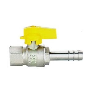 Rubinetto per Gas Dritto con Connettore Femmina per Tubo 1/2 x 14 - Product Image 2