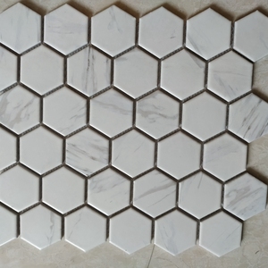 Gạch sứ cho phòng tắm vòi sen-Khảm hình lục giác chống trượt không thấm nước dễ dàng cài đặt - Product Image 1