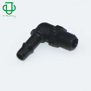 Conector en Codo Macho Roscado M5 JUPlasfitting para Tubo de PU, Tubo Rígido, Línea de Suministro de Tinta, Rosca Externa 4*2.5 - Product Image 2