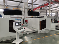 Router CNC de Alta Precisión y Alta Exactitud de 5 Ejes con un Solo Husillo de 9kw, Controlador Syntec de 5 Ejes, Motor/Bomba, 1500x3000mm, ATC, para Madera