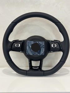 <span class=keywords><strong>Volante</strong></span> Deportivo de Cuero y Alcántara para VW <span class=keywords><strong>Golf</strong></span> <span class=keywords><strong>4</strong></span> 5 6 6r 7 7.5 8 MK4 5 6 7 7.5 8 7 R GTI GTD GTE Variant R-Line - Product Image 2