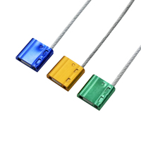Scellés de câble en alliage d'aluminium YC-S010 résistants aux intempéries et sécurisés : à usage unique, haute résistance à la traction ; adaptés aux serrures de porte de remorque