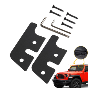 Kit de reparación de parasol <span class=keywords><strong>Jeep</strong></span>, repuesto de aluminio para <span class=keywords><strong>Wrangler</strong></span> JK 2018/<span class=keywords><strong>Wrangler</strong></span> 2018-2024/Gladiator 2020-2024, accesorios para coche - Product Image 1