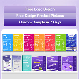 Luxsmile 7 paquets de bandes de blanchiment des dents à la noix de coco de marque privée <span class=keywords><strong>avec</strong></span> logo <span class=keywords><strong>privé</strong></span>. - Product Image 2