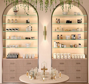 Diseño Interior de Tienda de Perfumes de Alta Gama RA80, Kiosco de Perfumes y Cuidado de la Piel, Exhibidor para <span class=keywords><strong>Centro</strong></span> <span class=keywords><strong>Comercial</strong></span>, Renovación de Tienda para Perfumes - Product Image 5