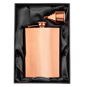 Flacon en cuir en acier inoxydable de 12 oz flacon de hanche étanche Logo personnalisé flacon de hanche bon marché pour Bowman <span class=keywords><strong>Bowmore</strong></span> Braw Scot - Product Image 3