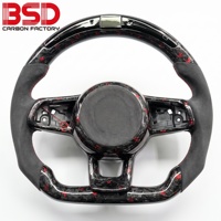 Volant en fibre de carbone forgé pour l'intérieur des voitures Volkswagen Golf MK6 MK7 GTI CC MAGOTAN Lamando Passat Tiguan