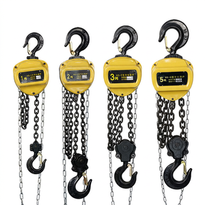 รอกโซ่แบบแมนนวล 0.5 ตัน 1 ตัน สำหรับอุปกรณ์โรงงานและยกวัสดุ - Product Image 1