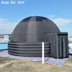 6m直径充气天文馆充气圆顶帐篷，用于学校天文学教学