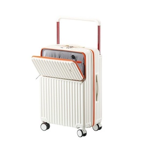 Valise à roulettes large Factory 2026 à ouverture frontale, 20-26 pouces, roues universelles, personnalisable, étanche, légère et durable - Product Image 5