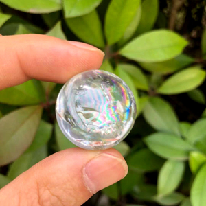 Wholesale Rainbow <b>Crystal</b> <b>Ball</b> High Quality Clear Quartz Small <b>Ball</b> Spheres for Healing Decoration - Product Image 2