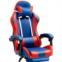 Fauteuil de jeu E-Sports YL moderne et minimaliste avec revêtement en similicuir, pivotant, massant, inclinable et réglable en hauteur
