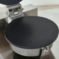 Machine Commerciale Électrique à Cornet de Crème Glacée 220V, Fabrication de Gaufrettes Snack