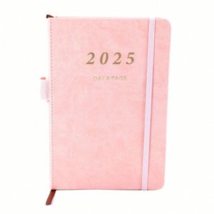 2025 Promotional High Quality Multicolora5 Pu Soft Leather Customized Business <b>Notebook</b> Gift <b>Set</b> Journals Planner Diary - Product Image 2