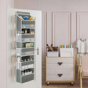 Nouveau sac de rangement mural suspendu pour porte, en non-tissé, cinq couches, grande capacité, pour chambre à coucher, 2024 - Product Image 3