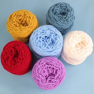 Fil de velours chenille épais et doux 100 % polyester teint 165 g du fabricant, haute ténacité, antibactérien, texturé pour la confection à la main - Product Image 1