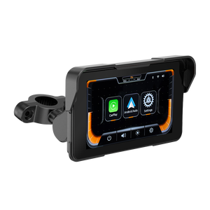 Nuovo <span class=keywords><strong>Navigatore</strong></span> GPS da 5 Pollici per Moto e Auto con CarPlay Wireless, Android Auto, Mirroring dello Schermo, Display di Navigazione Portatile - Product Image 2