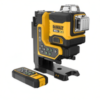 Niveau laser industriel vert 20V XR avec auto-nivellement et télécommande, garantie 3 ans pour utilisation intérieure/extérieure