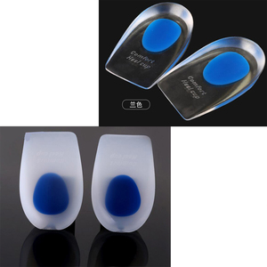 Plantar Fasciitis Inserts Bone Spurs Heel Pain Relief Insole Cushions Support Pads Pu Silicone Gel Heel <strong>Cups</strong> - Product Image 3