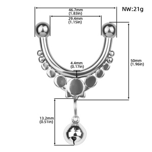 Juguetes BDSM para Parejas FAAK, Pinzas para Pezones para Mujeres, Anillos para Pezones con Estimulación de Senos, Bondage, Juguetes Sexuales Eróticos - Product Image 6