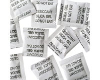 Sachet déshumidificateur en papier composite et minéral pour thé, biscuits, noix, vêtements et articles électroniques, vente en gros fabricant