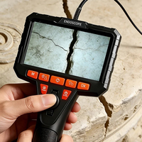 Caméra d'inspection endoscopique 3,9 mm 1080P, boroscope articulé avec écran 4,5 pouces pour le contrôle des chambres de soupape de moteur, fourniture OEM ODM
