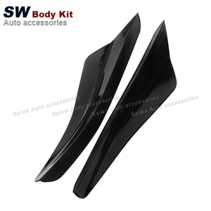 Garniture de Canard de pare-chocs avant en Fiber de carbone ABC pour 2021-2022 Volkswagen <span class=keywords><strong>Golf</strong></span> <span class=keywords><strong>8</strong></span> nouveau séparateur d'aileron de lèvre Canard - Product Image 4