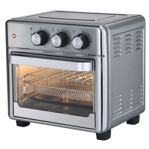 Horno freidora de aire eléctrico sin aceite de 15L, carcasa de acero inoxidable para pollo frito doméstico y circulación de aire - Product Image 2