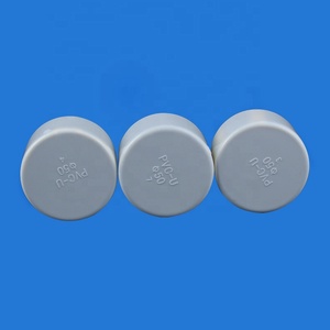 Wholesale end caps for pvc pipe Plastic Pipe Fitting Water Drainage Standard PVC End Cap