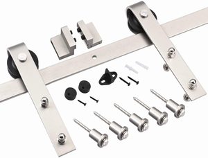 Quincaillerie de porte coulissante de <span class=keywords><strong>grange</strong></span> élégante avec amortisseur à fermeture douce pour porte coulissante de <span class=keywords><strong>grange</strong></span> - Product Image 3