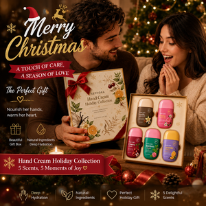 Set de Regalo de Cuidado de la Piel para Festivales, Fiestas, Regalos Empresariales, Regalos Familiares, Personalizable, 5 Cremas de Manos con Aroma Botánico - Product Image 5