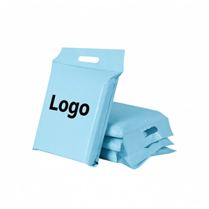 Bolsas de Envío Portátiles Personalizadas de Colores, Bolsas de Embalaje para Ropa con Asas, Bolsas de Plástico de Polietileno, Bolsas de Correo - Product Image 3