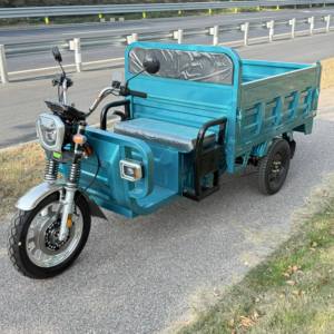 Nuevo Producto 2026 en Existencia en la UE, Triciclo Eléctrico de Carga de 45 km/h, Aprobado por EEC COC, Carga de 1000 kg, Grúa Hidráulica de Descarga Automática - Product Image 4