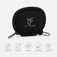 Pochette pliable pour lunettes, écouteurs, clés, mini-organisateur de câbles de voyage, logo personnalisé, vente en gros, petite pochette