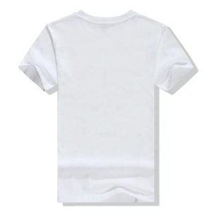 Custom Print 100% Cotton Short Sleeve <strong>Round</strong> <strong>Neck</strong> Men's Plain Blank Election Campaign <strong>White</strong> Cotton <strong>t</strong> <strong>Shirts</strong> - Product Image 2