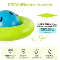 Dôme de jeu gonflable en PVC pour enfants, avec balançoire et trampoline à balles, pour sports de plein air dynamiques