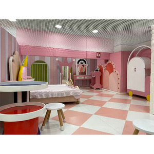 Aire de jeux intérieure pour enfants, maisons de <span class=keywords><strong>jeu</strong></span> de rôle, îlot de <span class=keywords><strong>cuisine</strong></span>, installations de parc d'attractions, équipements de jeux souples, design personnalisable en plastique - Product Image 1