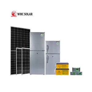 WHC 12V 24V DC Réfrigérateur solaire DC Power Réfrigérateur 50L 90L 98L 108L 118L 142L 178L 198L 218L 268L