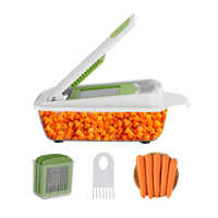 Hot Selling 2024 Multifunctionele Voedsel Groentechopper Keuken Gadgets Groentesnijder Dicer Vegetarische Chopper