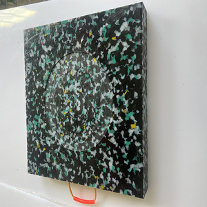 Mat <span class=keywords><strong>HDPE</strong></span> nhựa OUTRIGGER mật độ cao chịu mài mòn cần cẩu chân hỗ trợ Pad - Product Image 2