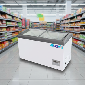 Refrigerador de Exhibición Comercial Nuelead NE-450DT de Gran Capacidad, 450L, para Supermercados y Restaurantes, Congelador Horizontal para Helados, Enfriamiento Directo - Product Image 5