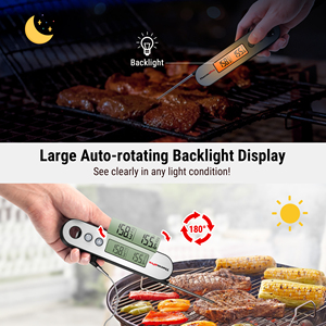 ThermoPro TP610 Thermomètre numérique professionnel pour viande avec ouvre-bouteille pour la cuisine - Product Image 3