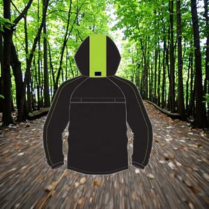 メンズサマーエコフレンドリーフルスリーブサイクリングスポーツジャケット、ホットセール、通気性のあるポリエステルウィンドブレーカー、プラスサイズ、防風 - Product Image 4