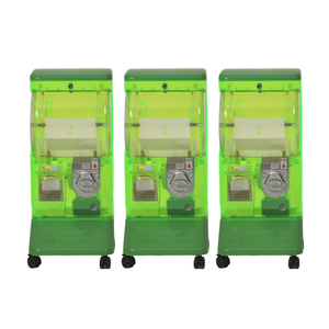 Yarı Saydam Yeşil Gachapon Makinesi Orijinal Üretici Kapsül Oyuncak Otomatı Bükülmüş Yumurta Mini Gacha Gachapon Otomatı - Product Image 1