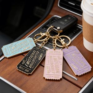 Llaveros Personalizados de Metal con Diseño Creativo de Esmalte Duro y Suave, Llaveros con Baño de Oro y LOGO Personalizado - Product Image 1